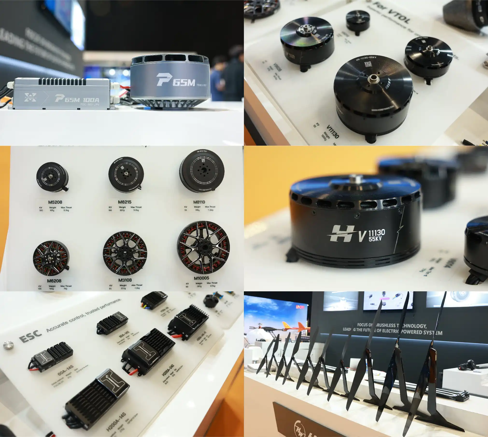 Drone motors and ESCs