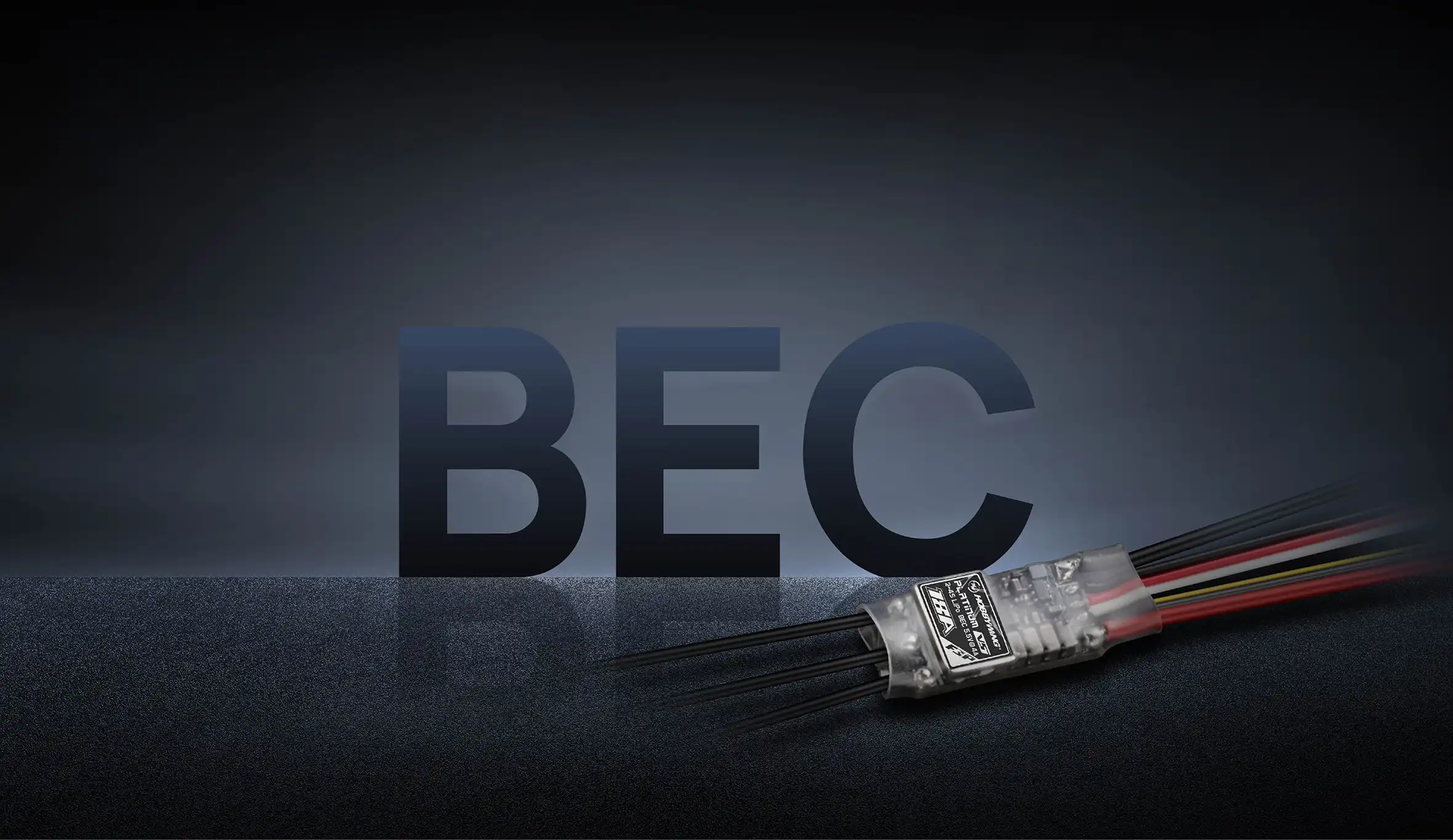 Built-in BEC of Platinum 18A V5 F3P ESC