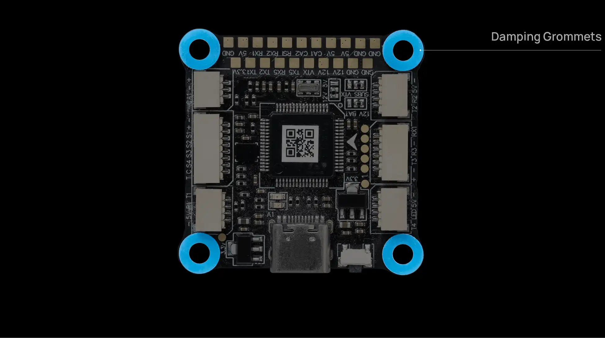 XRotor F7 Drone Flight Controller Damping Grommets