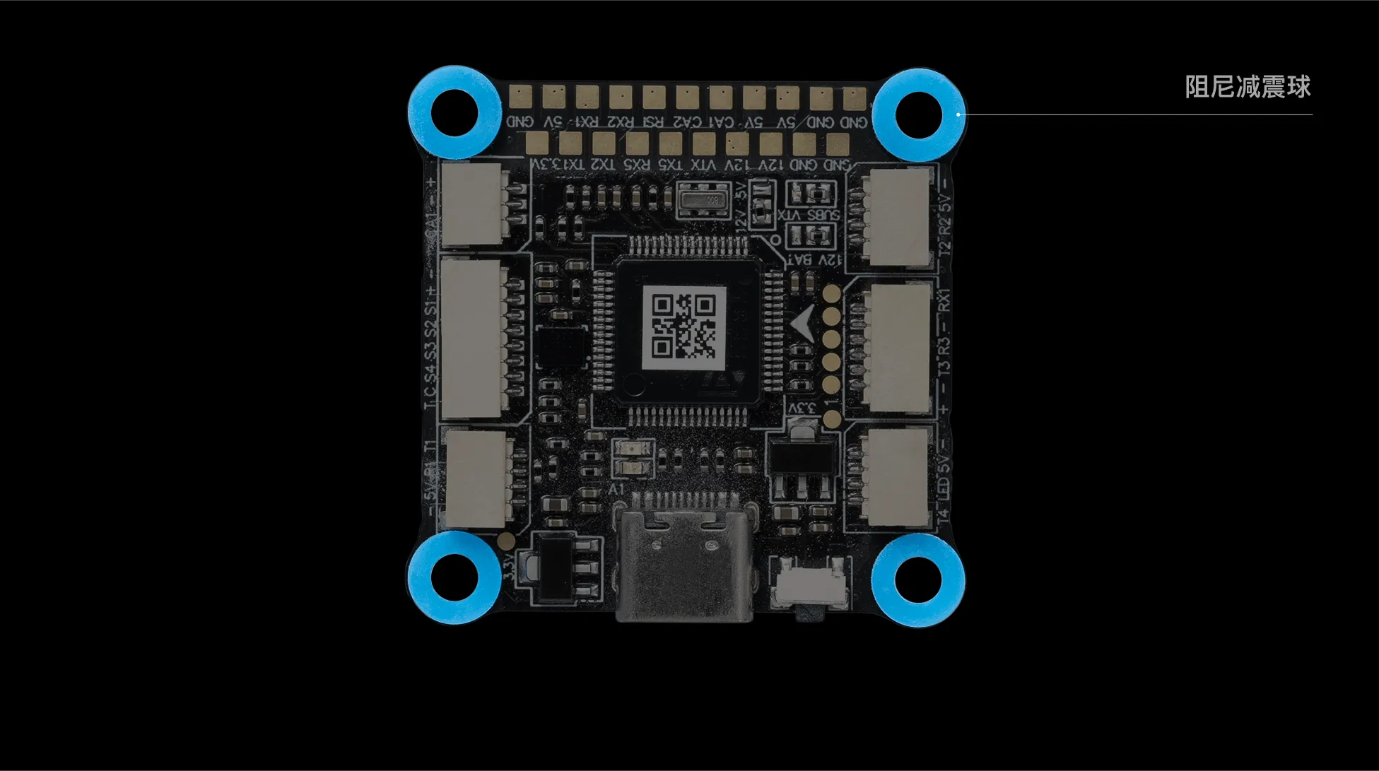 XRotor F7 Drone Flight Controller Damping Grommets