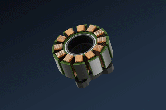 FPV Drone Motor with Efficient Single-Strand Winding