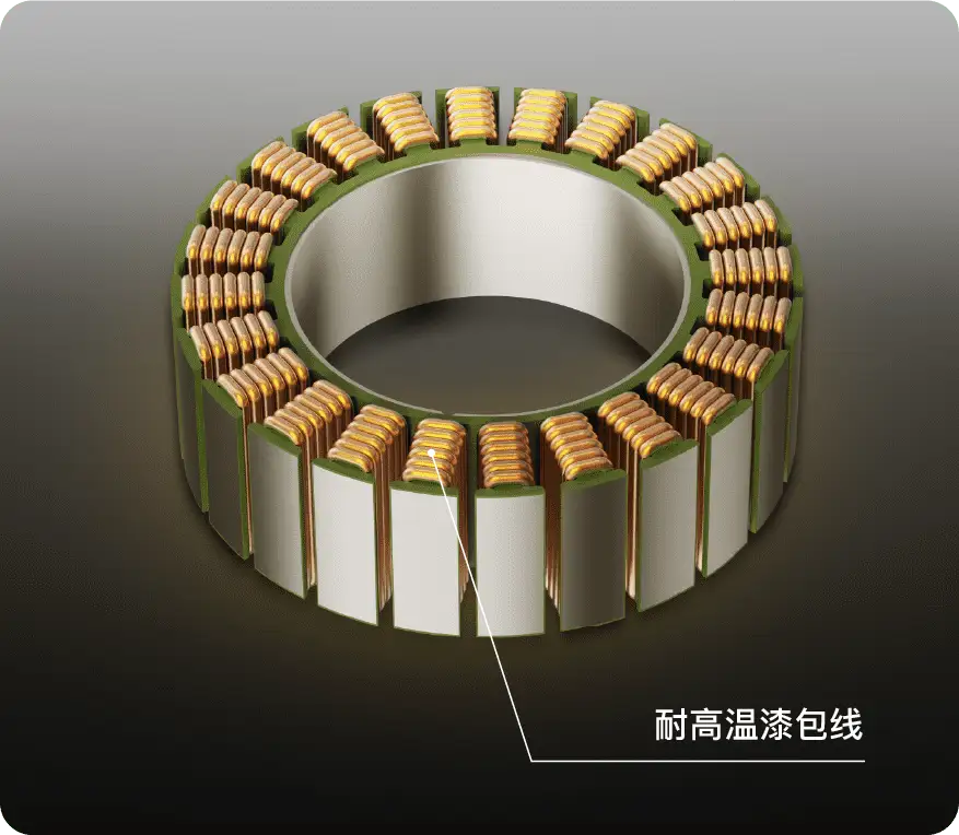 Drone Motor with high-temperature resistant enamel wire