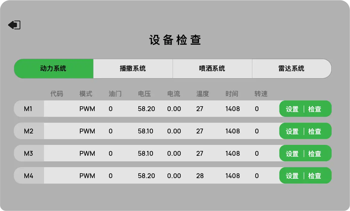 UAV Propulsion System Real-time Data Interaction
